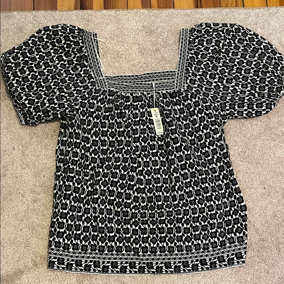 Tops - Black and White Women's Top